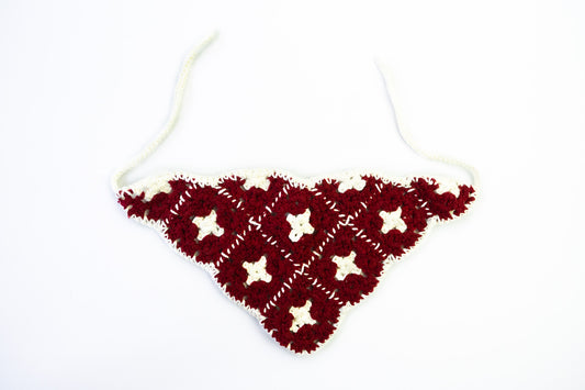 Chocolate Red Bandana
