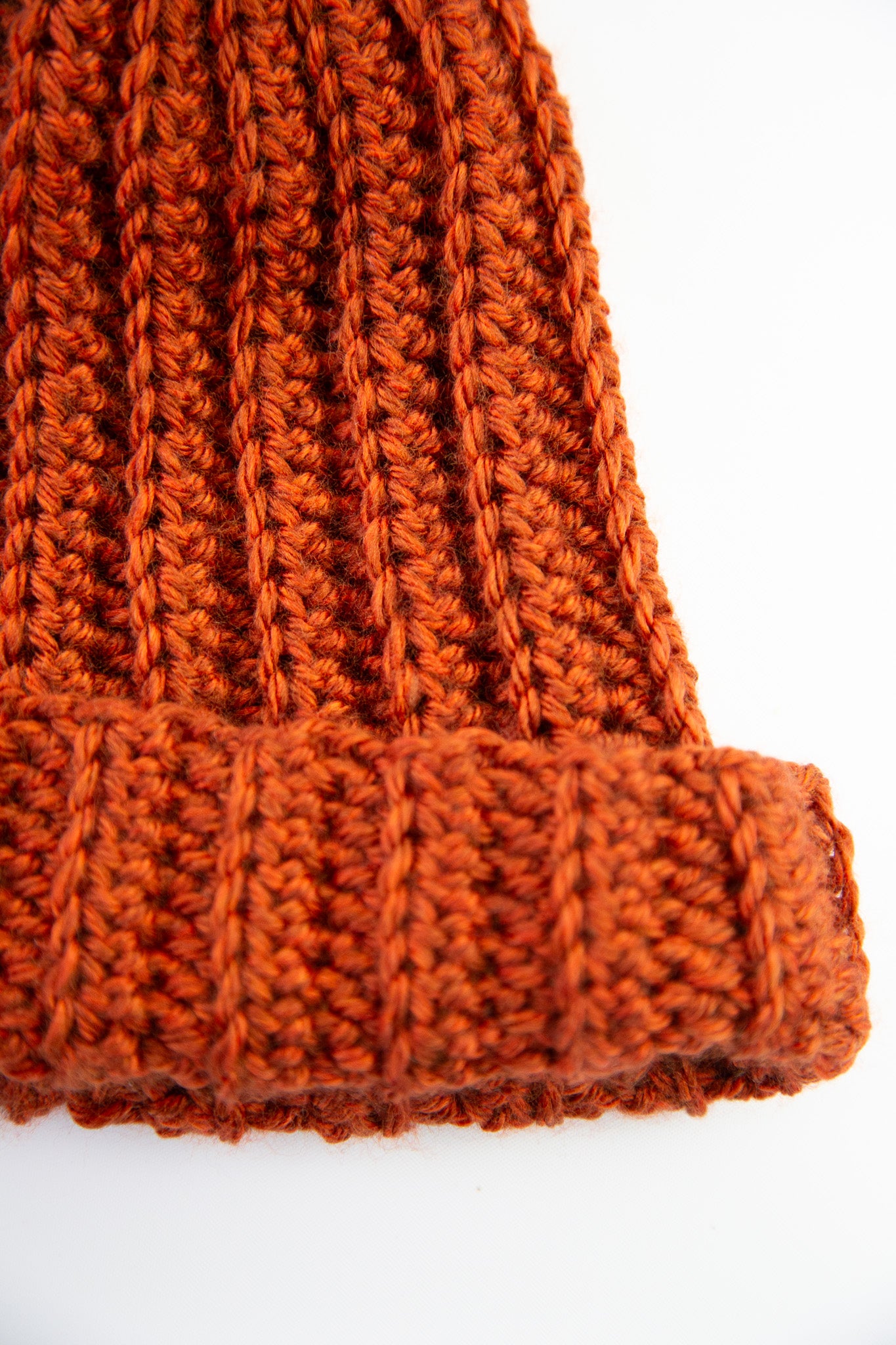Silky Orange Beanie