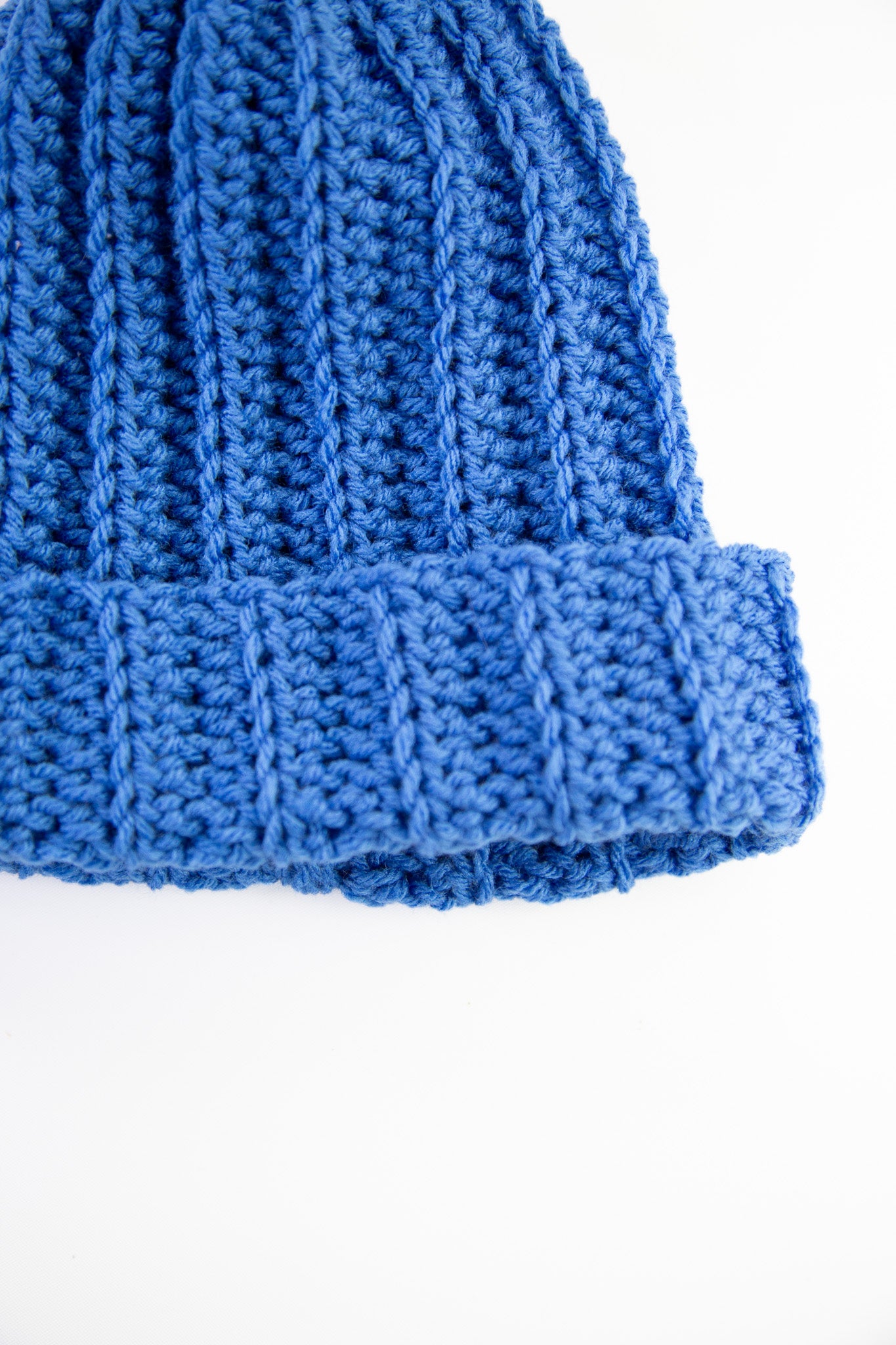 Eye Soothing Blue Beanie